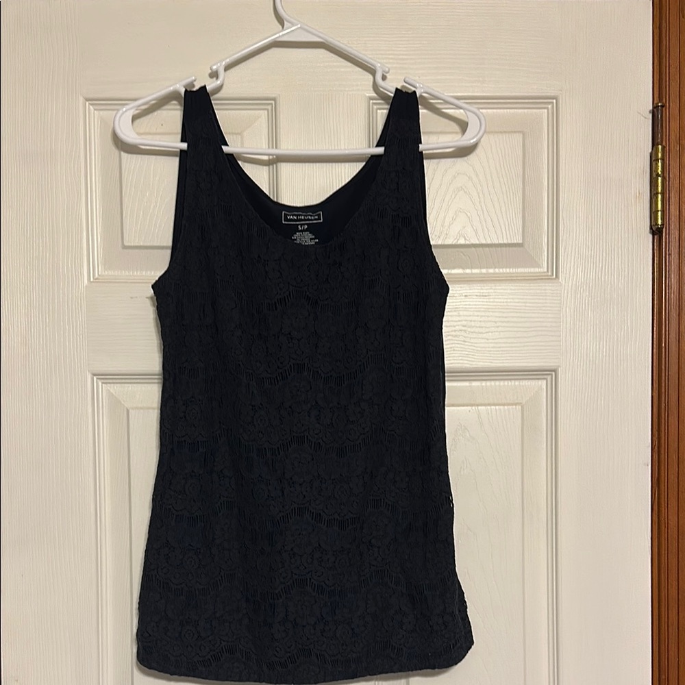 Van Heusen size S/P navy blue Tank Top. Beautiful
